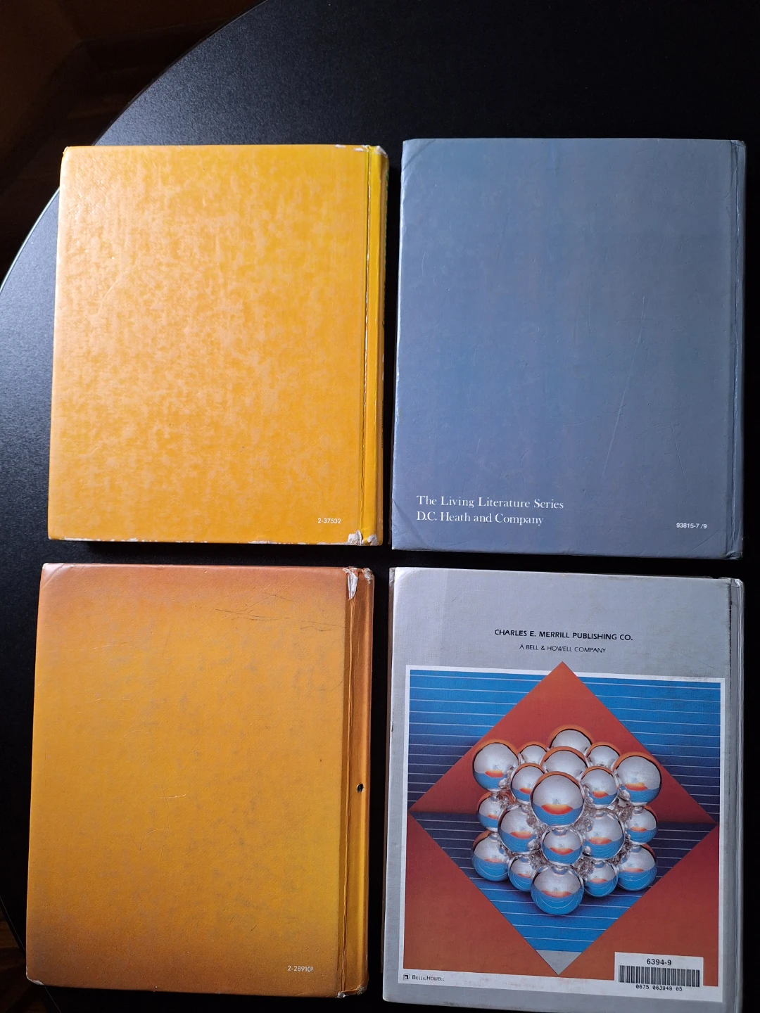 Set of 4 Textbooks: German, Geometry, Chemistry, Literature - photo 2