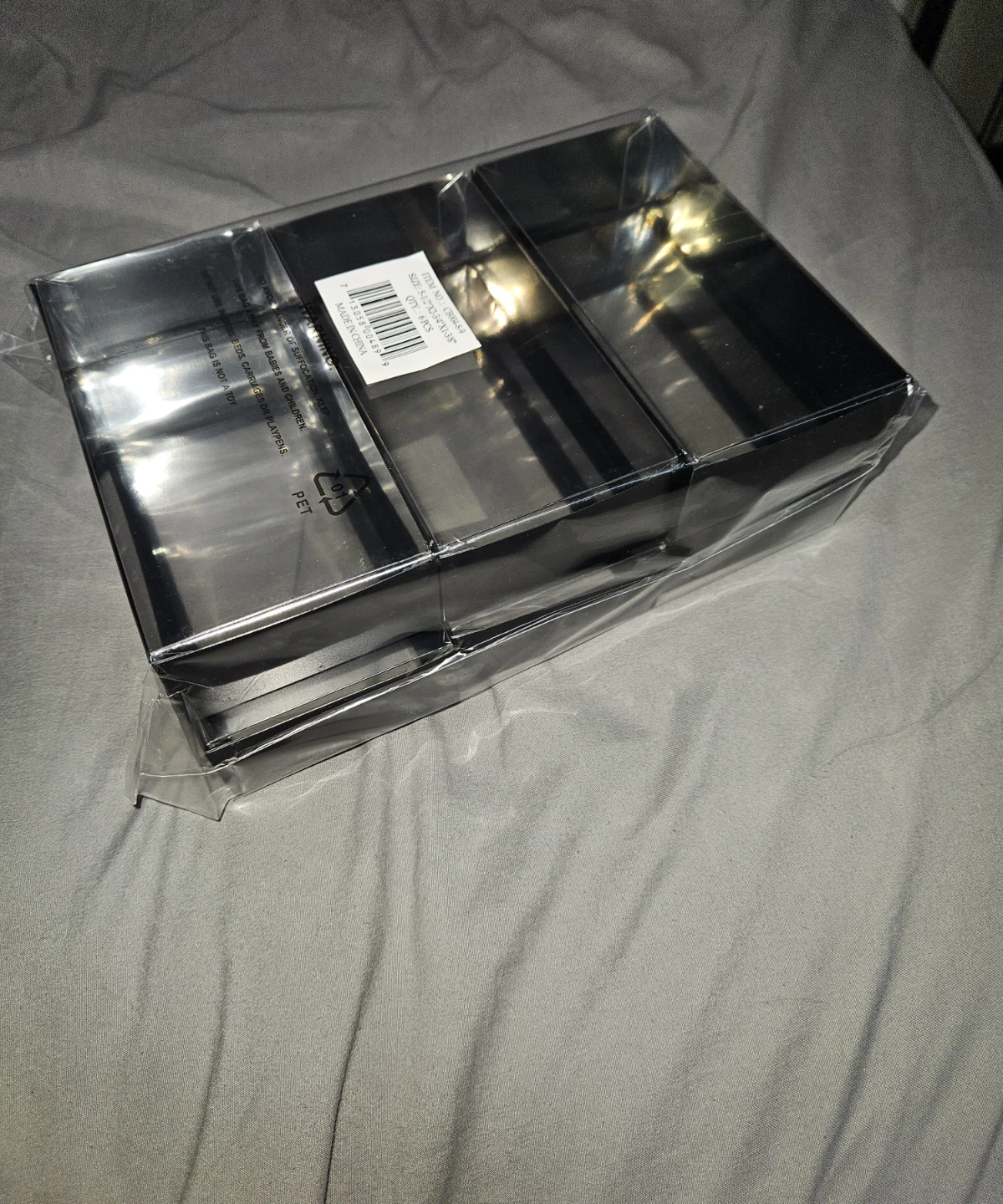 6-Compartment Clear Storage Organizer Box - photo 2