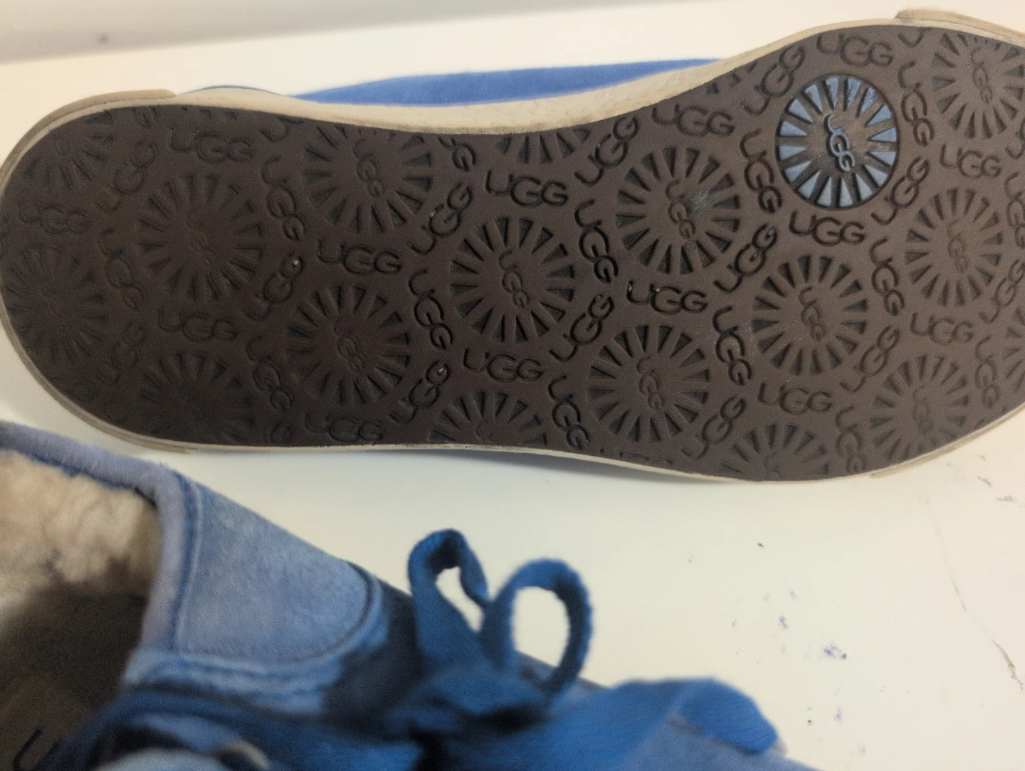 UGG Australia Blue Suede  Sneakers - photo 3
