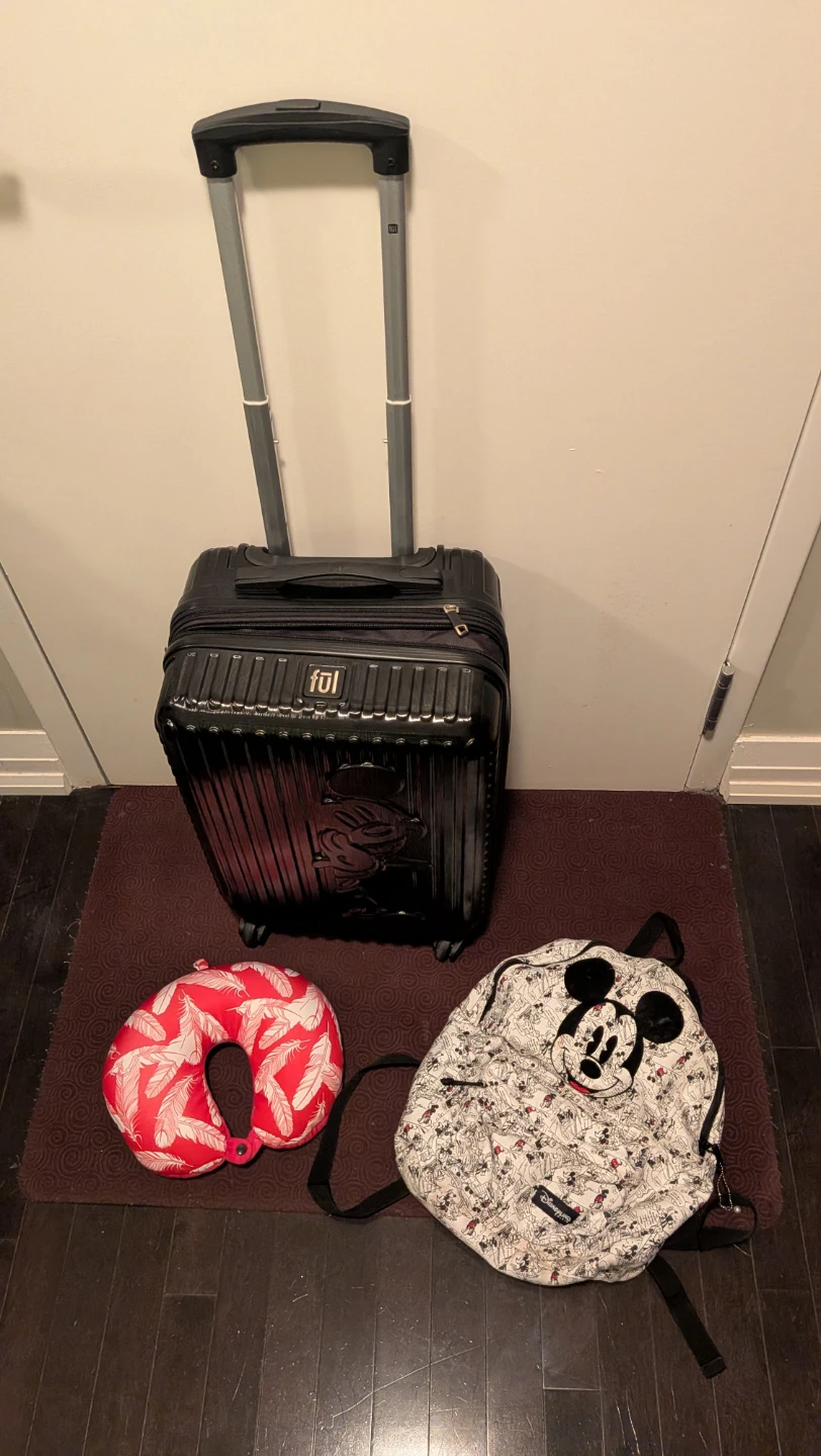 Ful Disney Carry-On Spinner, Child's Backpack, Neck Support