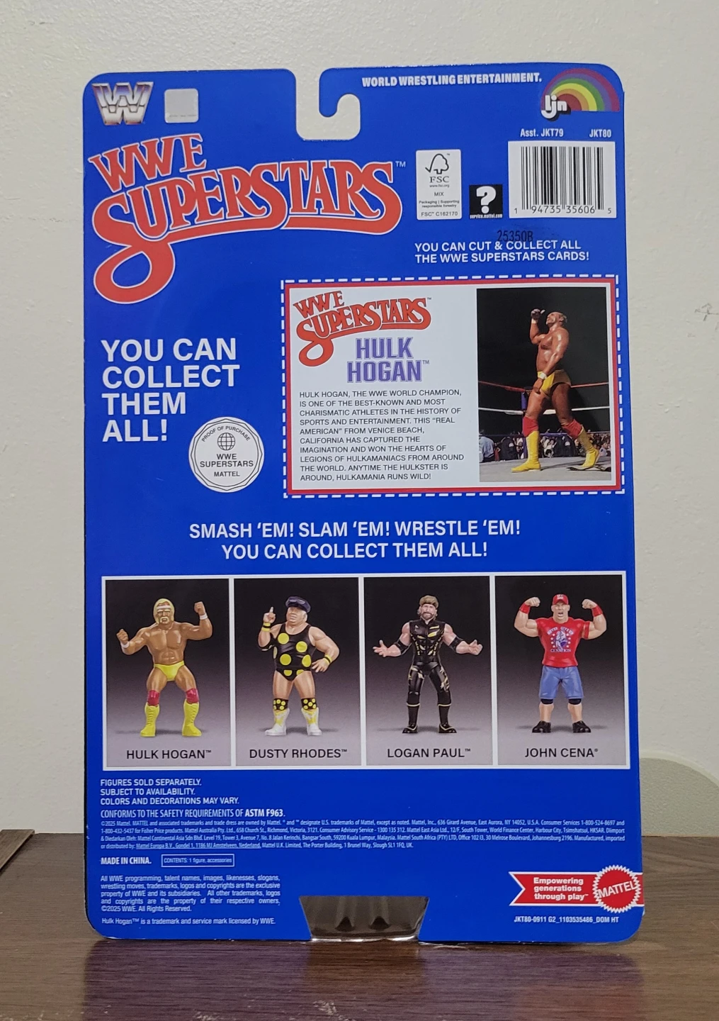 WWE LJN Superstars Hulk Hogan (Black) - photo 2