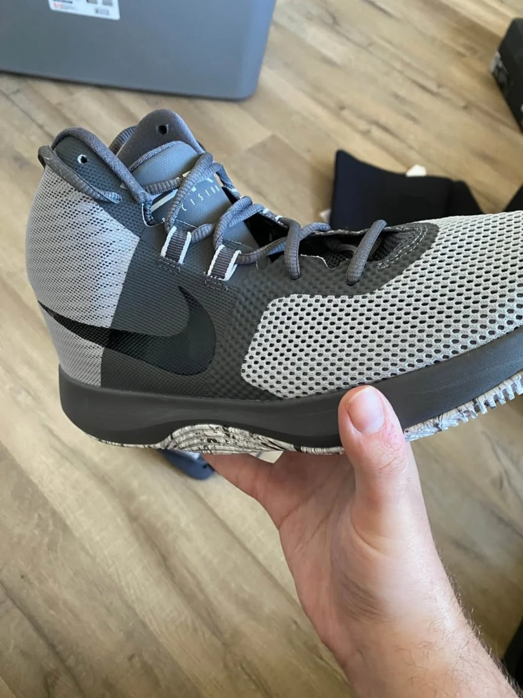 Nike Air Precision Grey Wolf