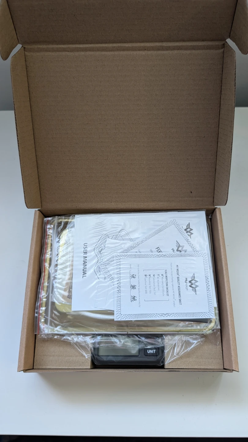 SCALE / COLLECTABLE - My Weigh x RAW 2000g scale - photo 4