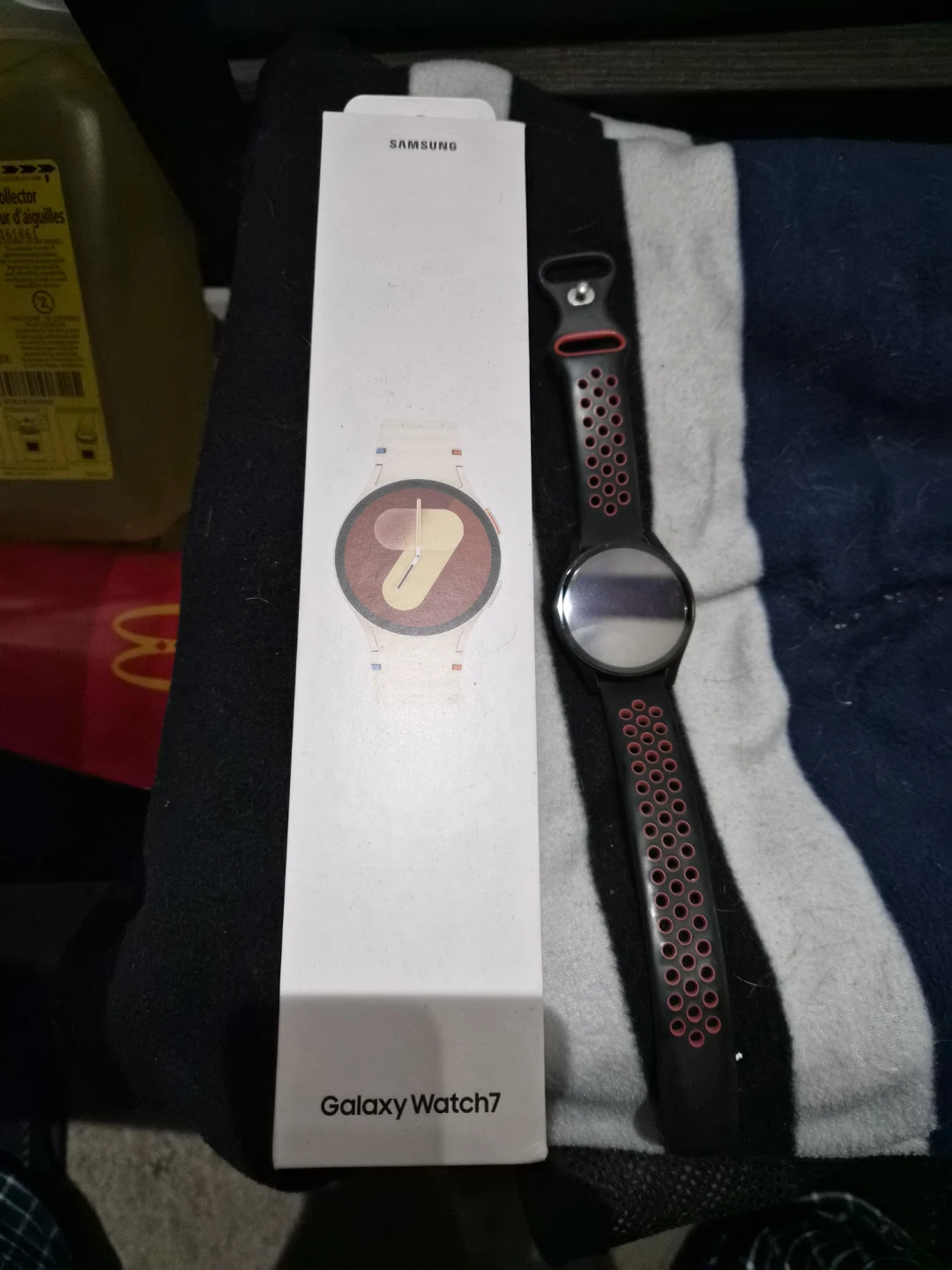 Samsung Galaxy Watch 7 with extra bands