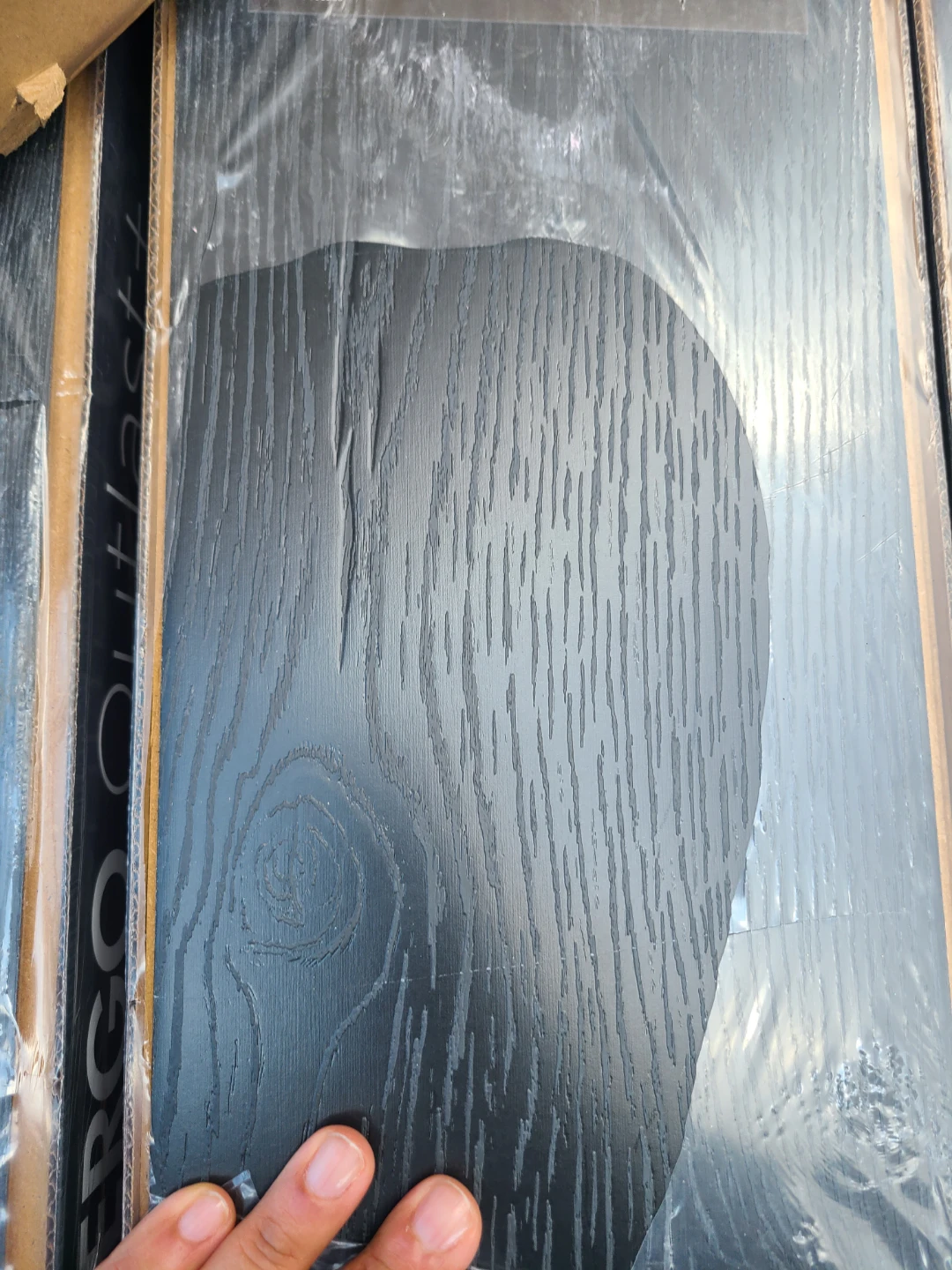 Prego Outlast Pure Black waterproof laminate wood flooring - photo 3