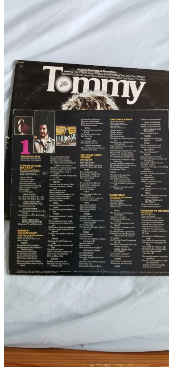 ⚽  The Who Tommy Vinyl Record Album - vintage collector's item! - photo 4