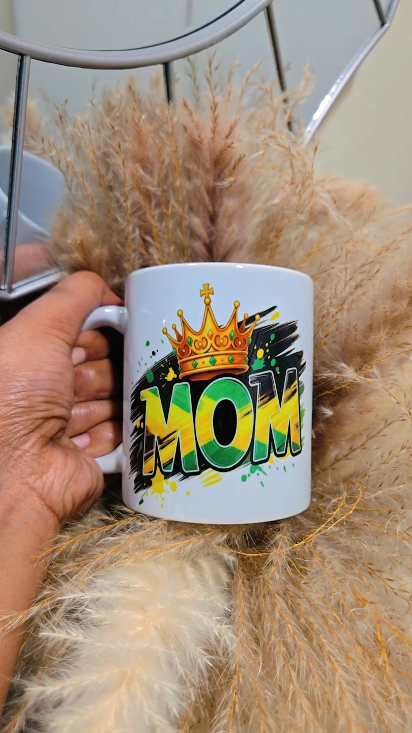Jamaican Mom & Bless No Man Curse Mug Set