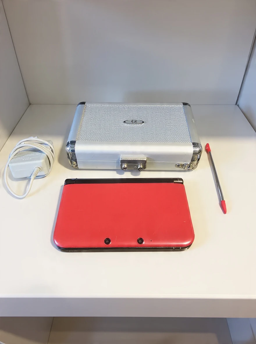 Nintendo 3DS RED XL Modded