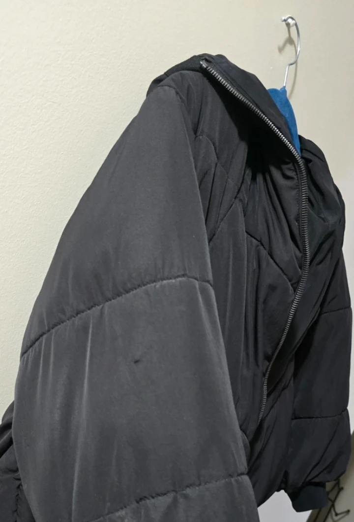 Zara Puffer Jacket - Black - photo 3
