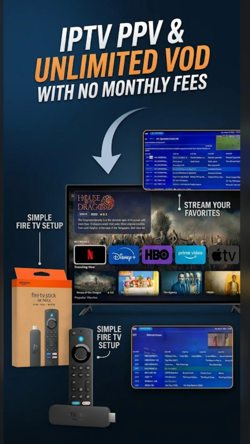 FIRESTICK 4K MAX FULLY LOADED