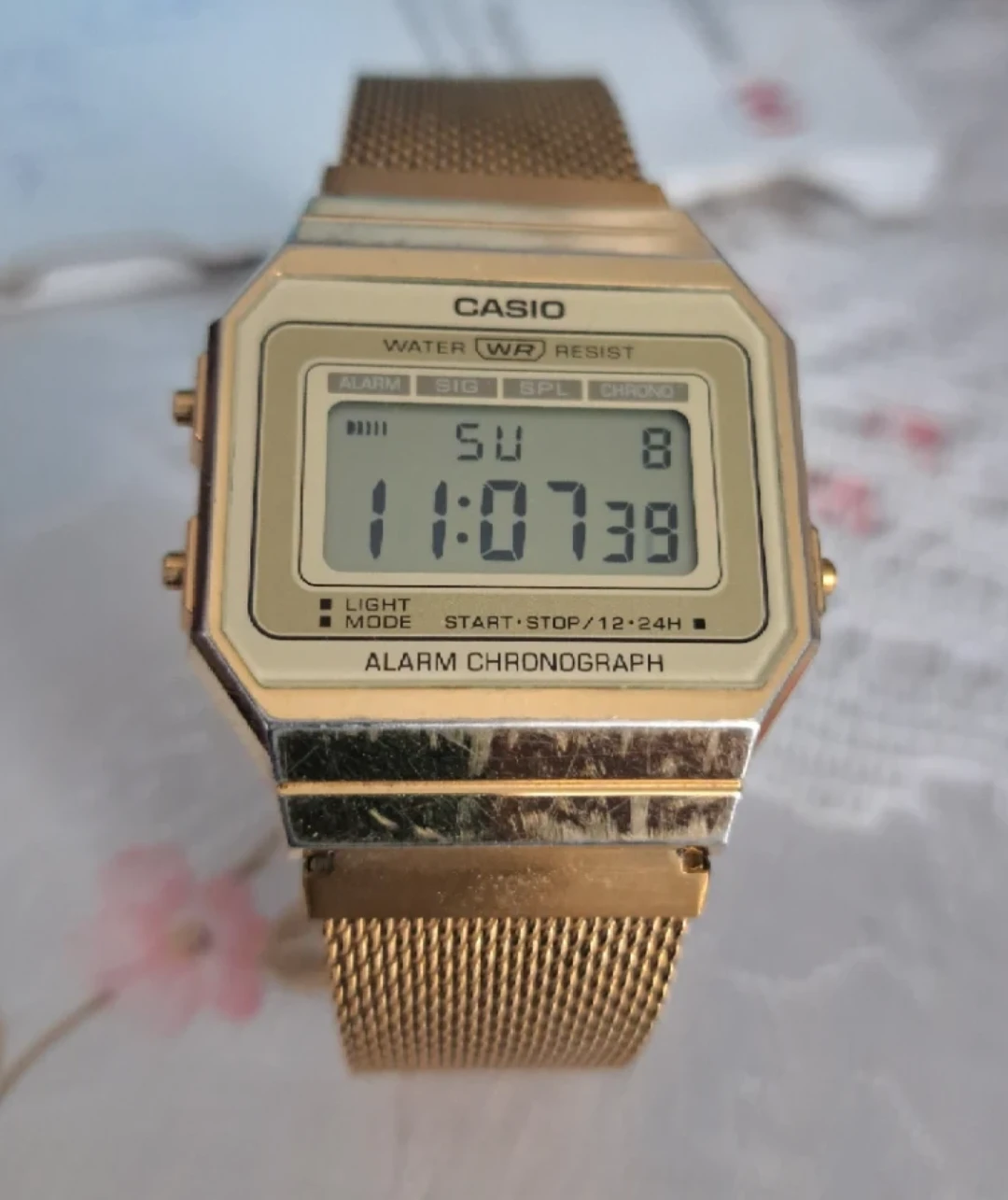Casio Gold Digital Watch