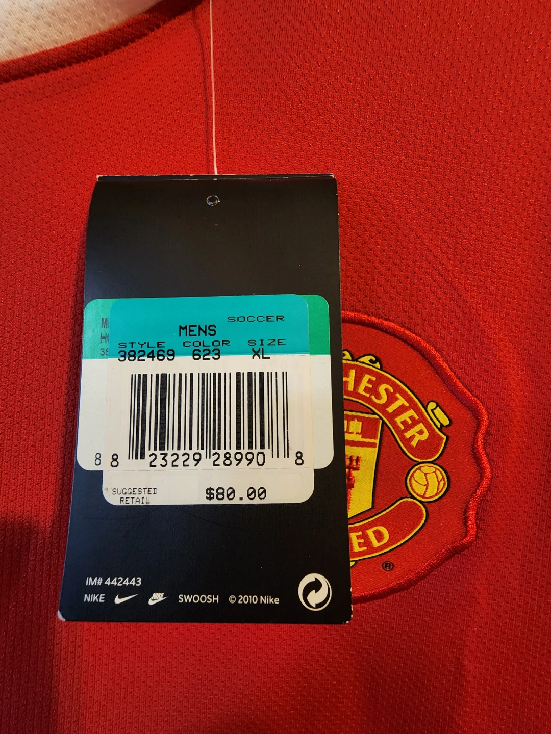 Nike Manchester United Soccer Jersey XL - photo 4