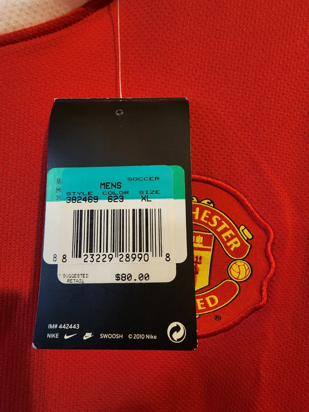 Nike Manchester United Soccer Jersey XL - photo 4