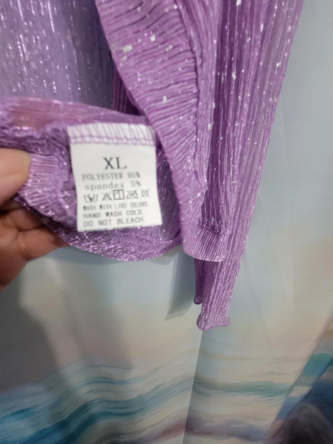 Sparkly Lavender Cardigan - photo 4