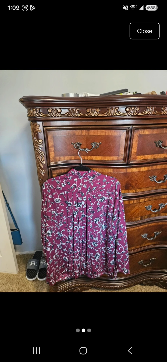 Grace the perfect fit Floral Blouse - photo 2