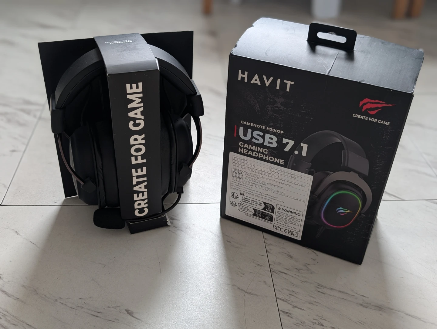 HAVIT GAMENOTE H2002P USB 7.1 Gaming Headset - photo 4