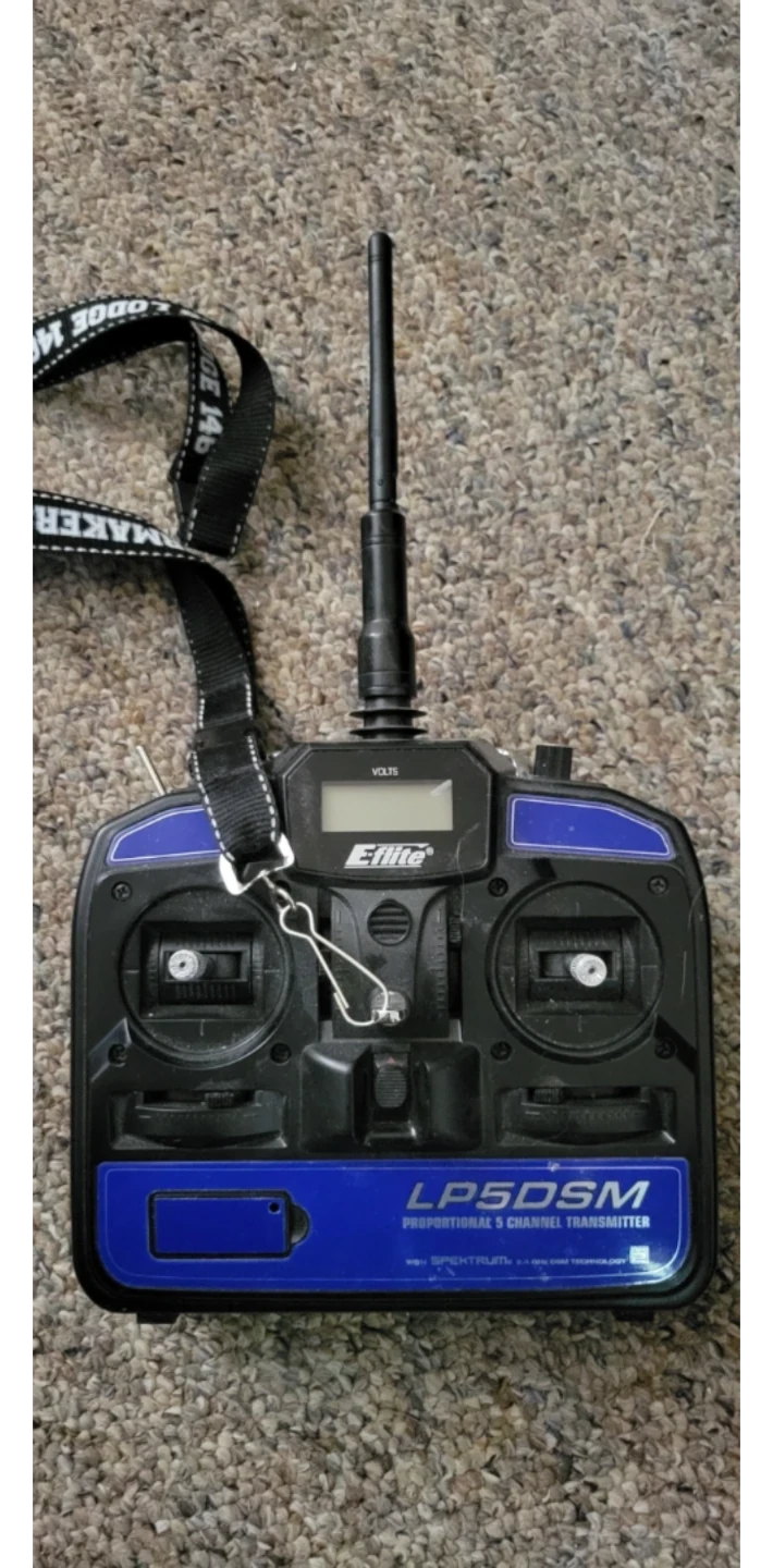 E-flite LP5DSM Proportional 5 Channel Transmitter