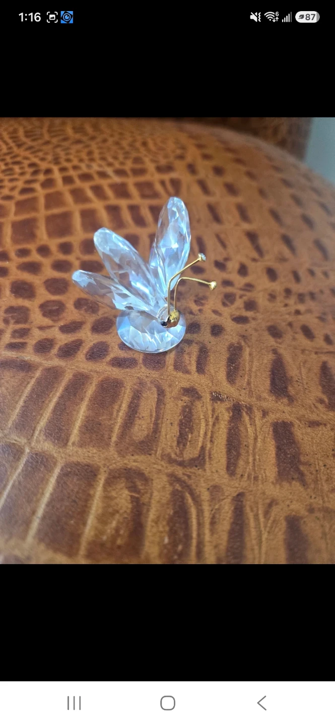 Swarovski Figurines - Birds, Butterfly, Feather Pen - photo 4