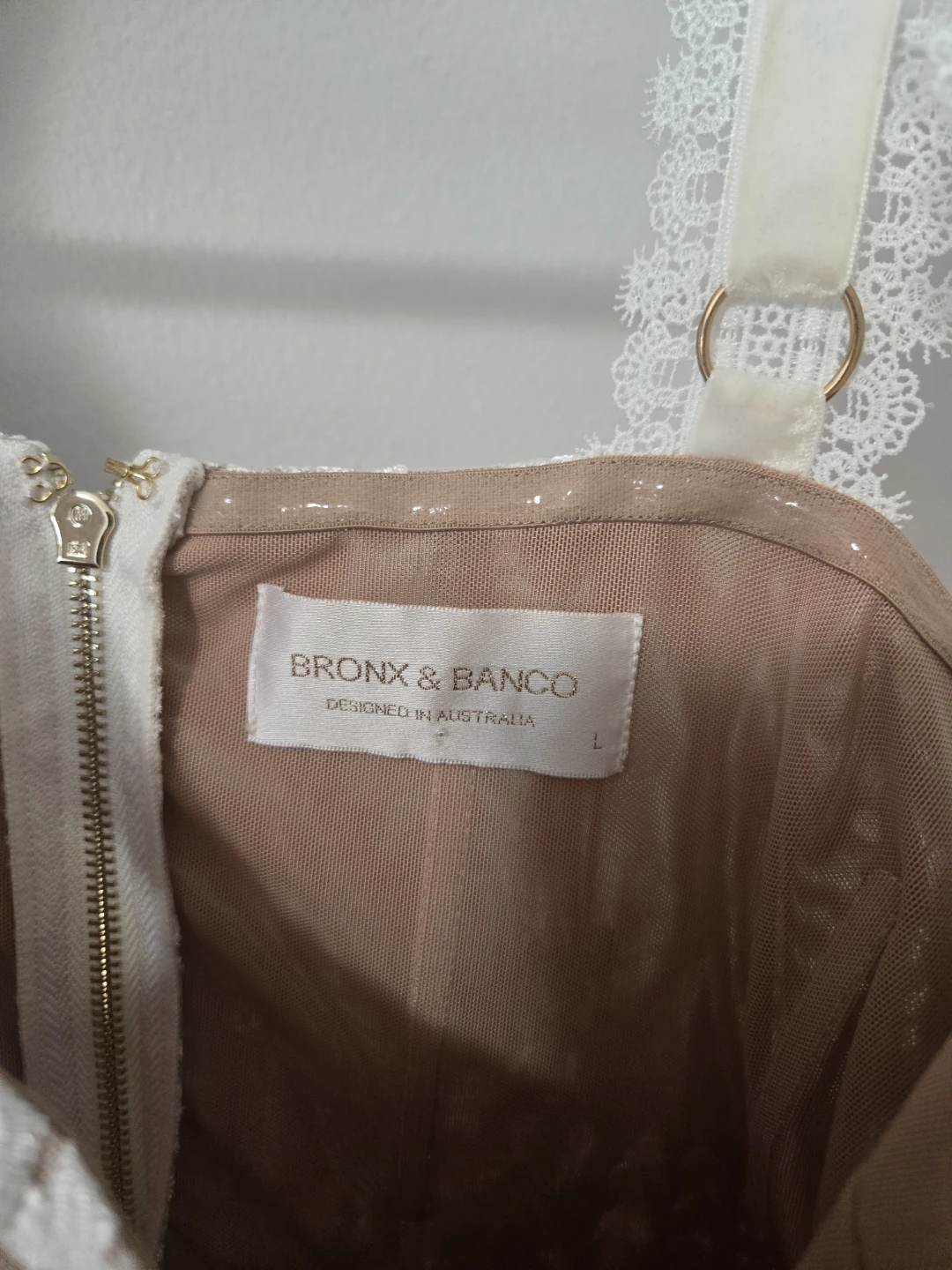 Bronx & Banco Lace Dress - Size L - photo 3