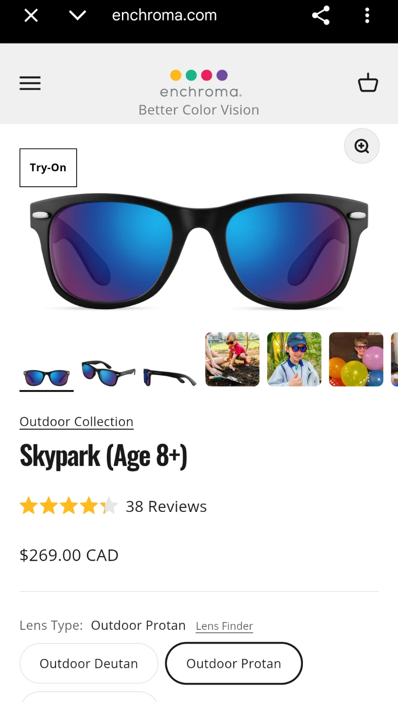 Enchroma Skypark Sunglasses