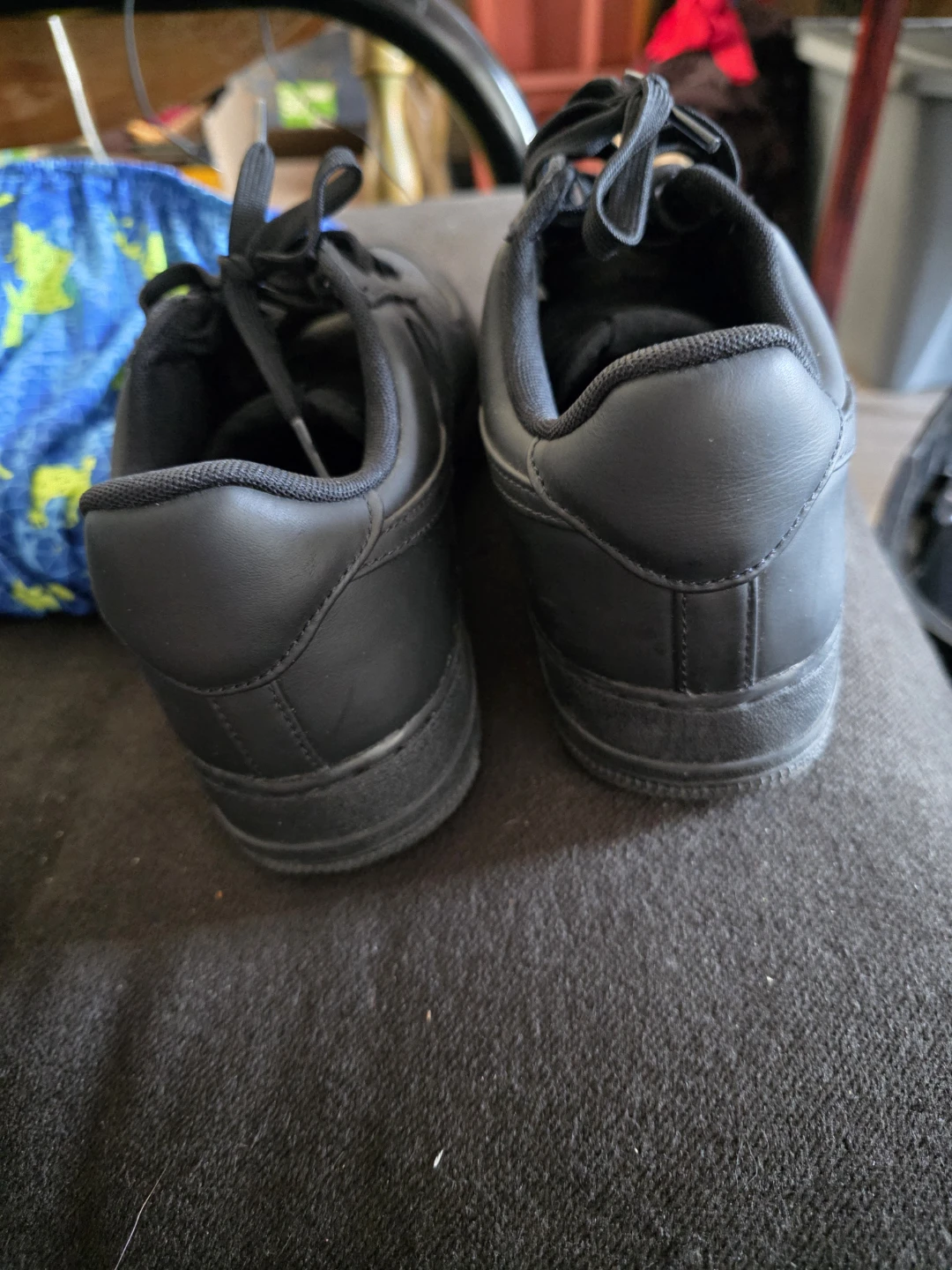 Nike Air Force 1 Low All Black Sneakers - photo 2