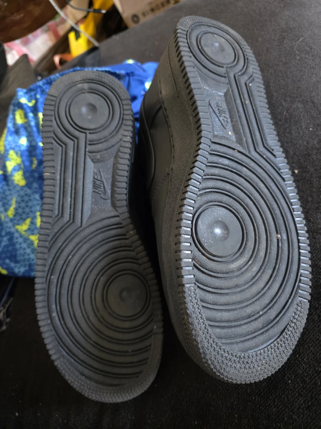 Nike Air Force 1 Low All Black Sneakers - photo 3