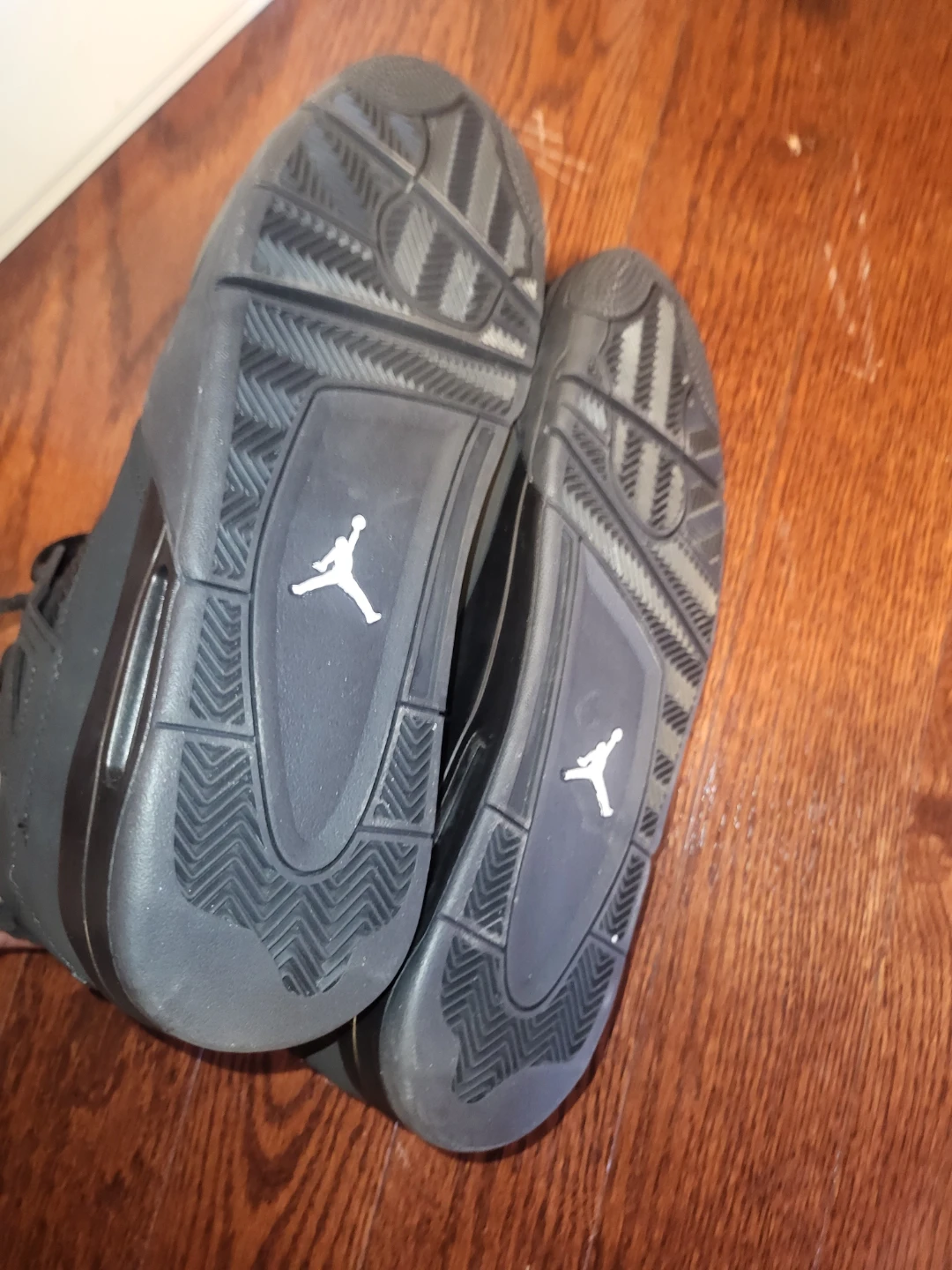Air Jordan 4 Black Basketball Shoes - photo 5