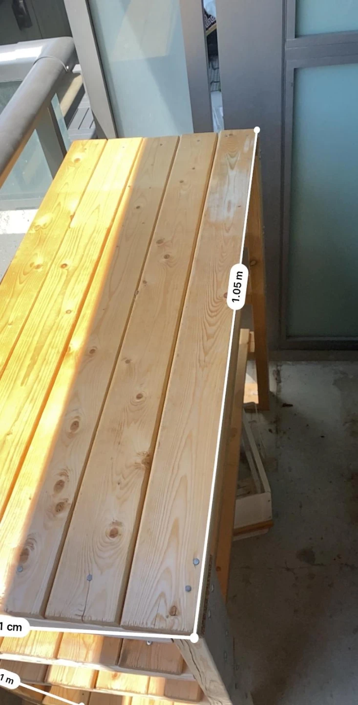 Wooden Shelf Unit - photo 2