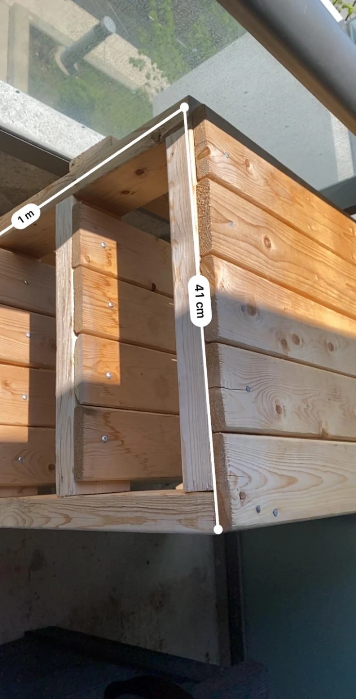 Wooden Shelf Unit - photo 3