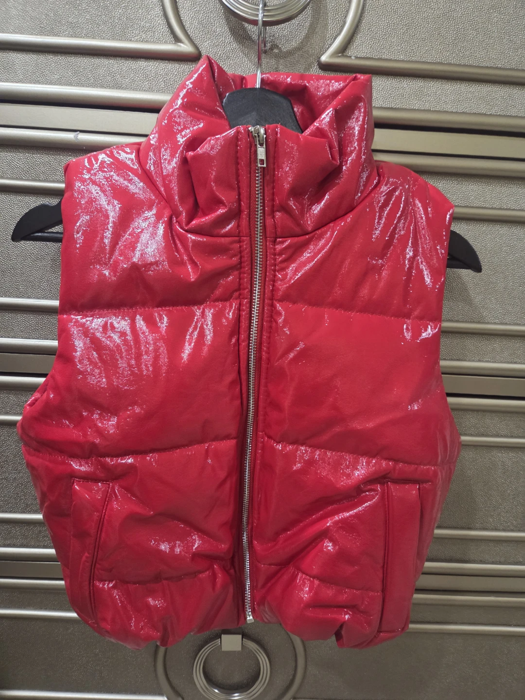 Ambiance Outerwear Red Puffer Vest - photo 4