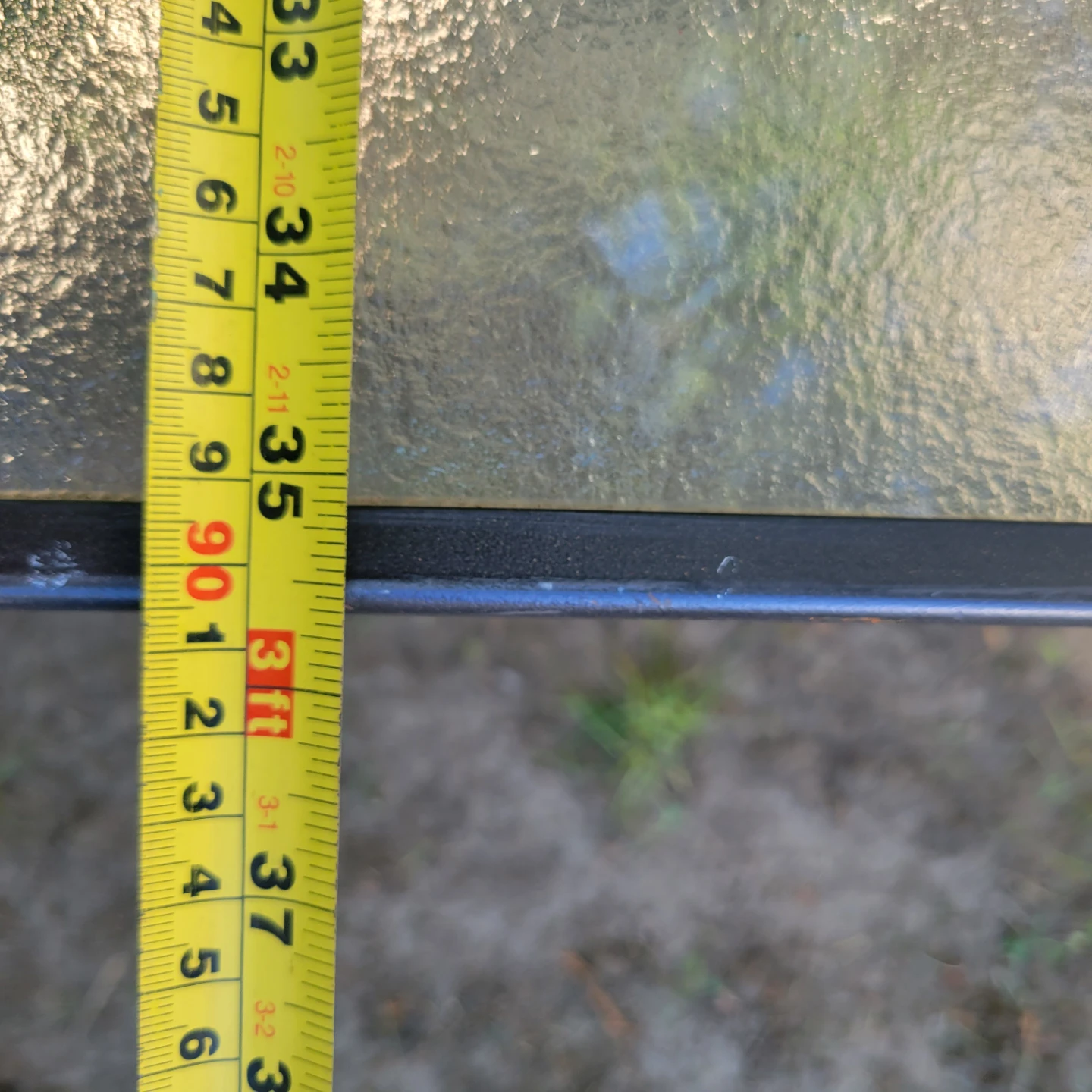 Rectangular Glass Top Patio Table - photo 4