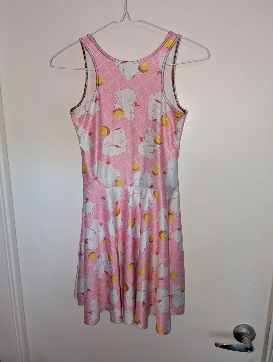 Kawaii Anime Cat Print Skater Dress - photo 3