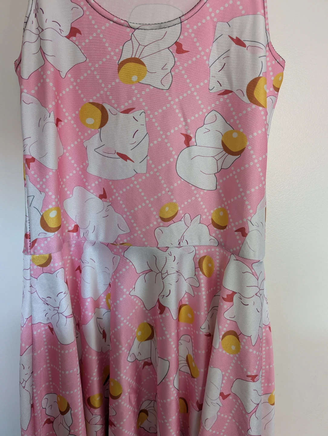Kawaii Anime Cat Print Skater Dress - photo 5