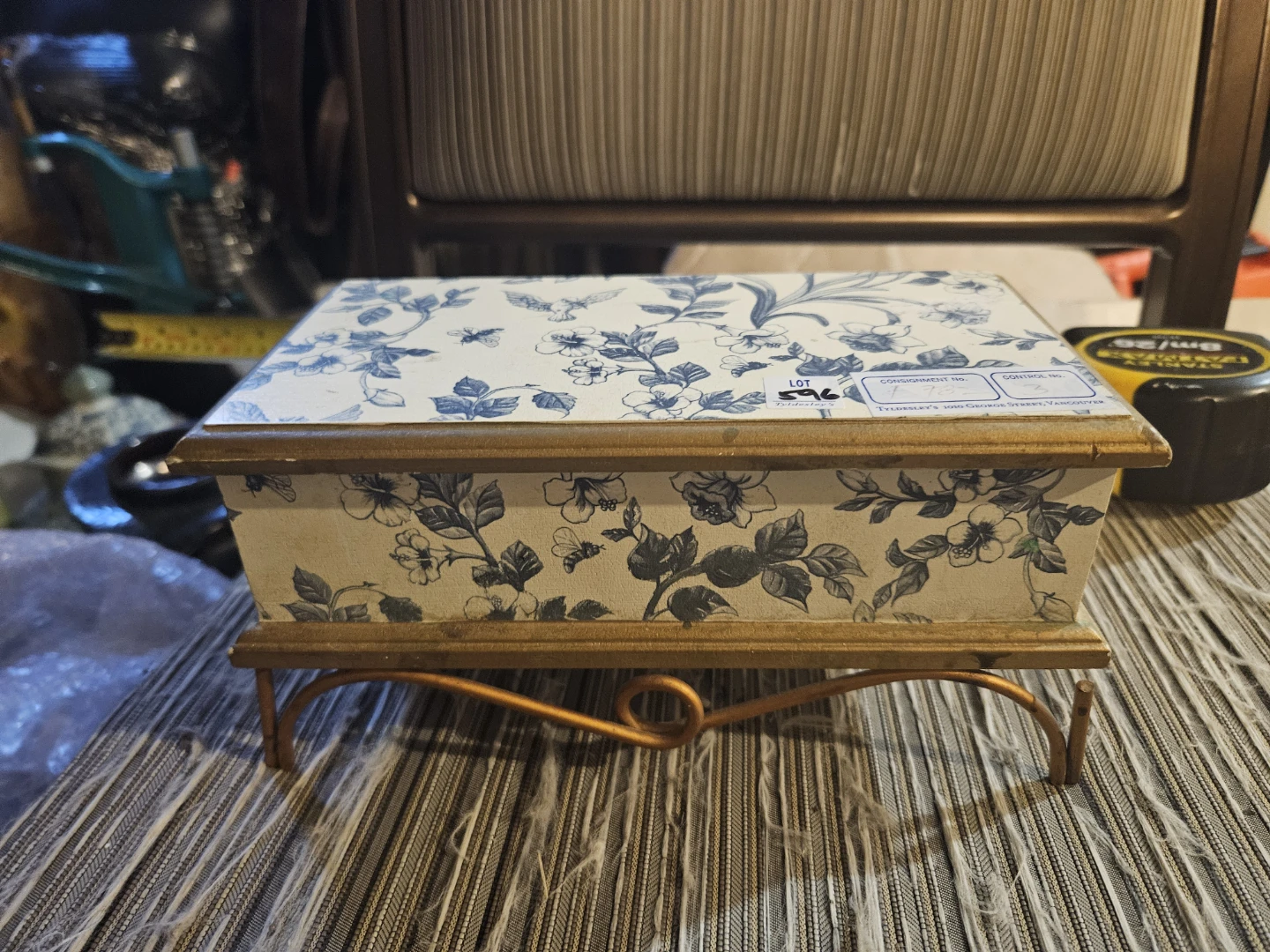 Decorative Trinket Box with Floral Design - photo 2