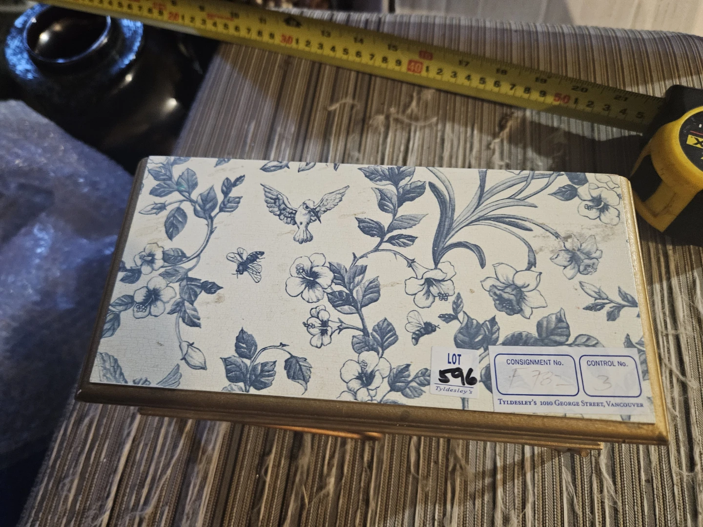 Decorative Trinket Box with Floral Design - photo 3