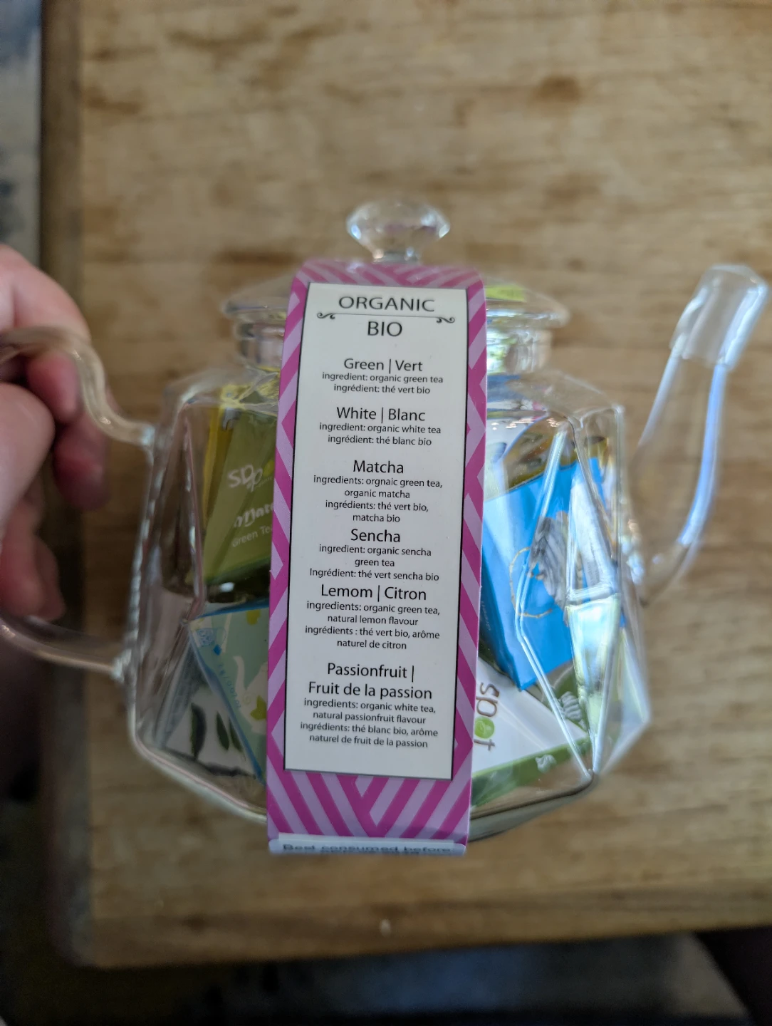 Spot Organic Tea Pot + Tea ⚽ - photo 3
