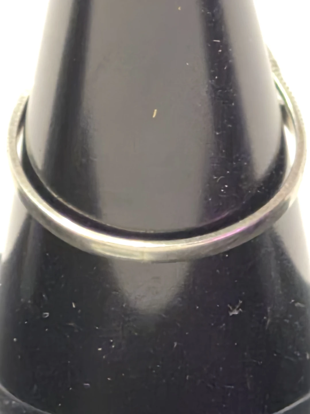 10k White Gold Ring - photo 4