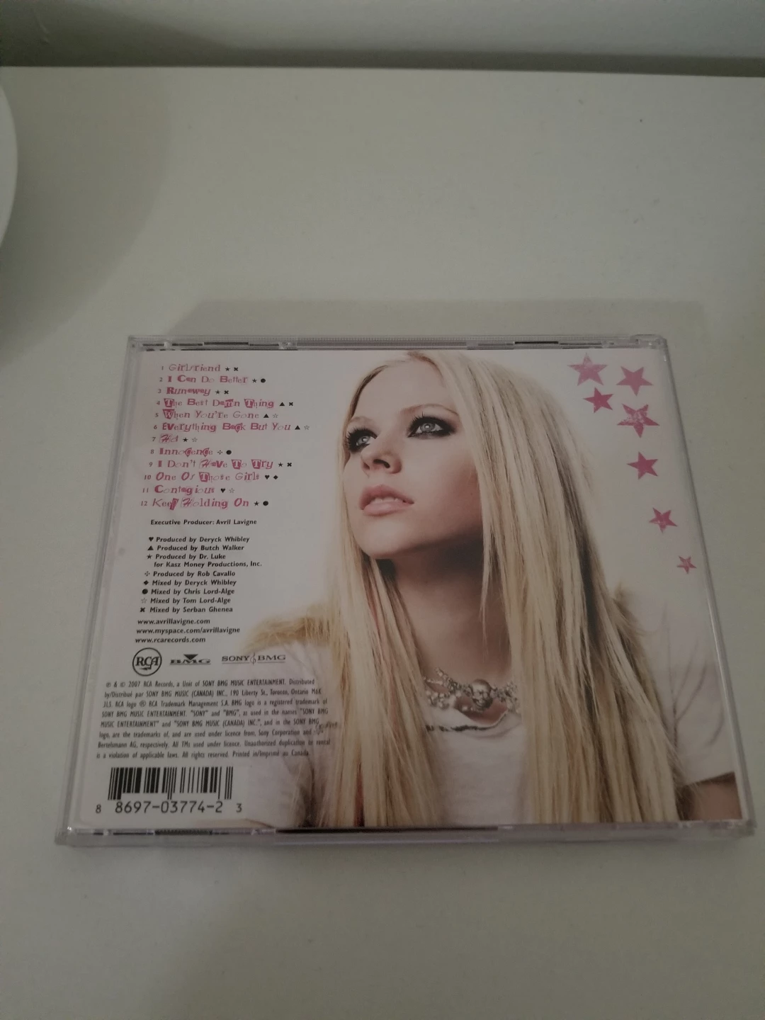 Avril Lavigne The Best Damn Thing CD - photo 3