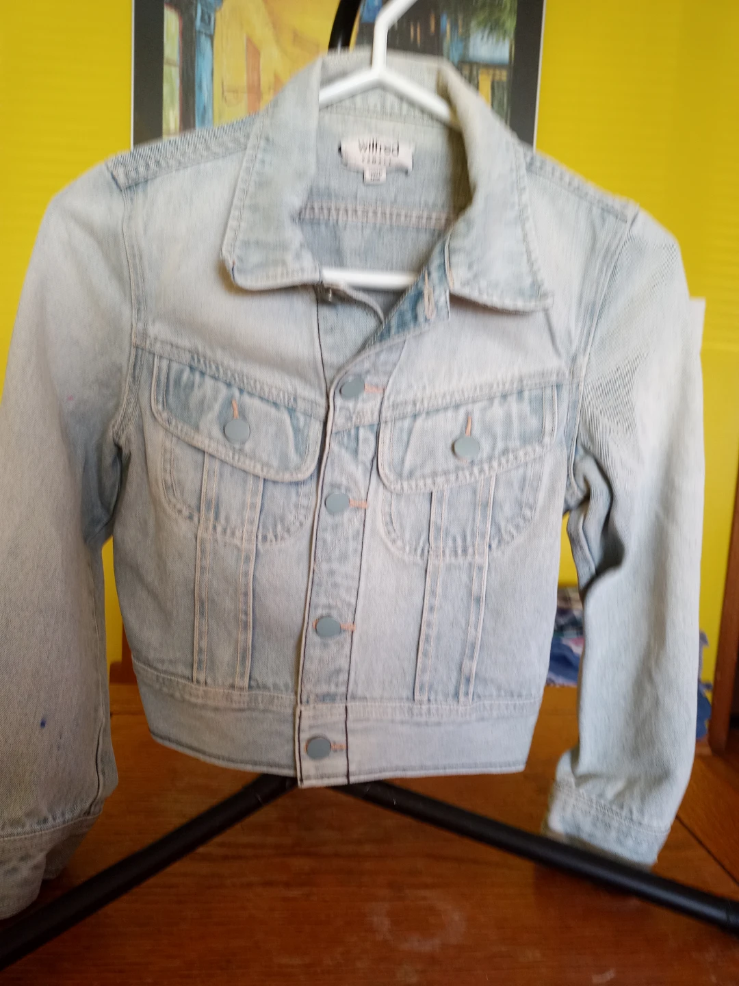 Light wash Denim Jackest extra small