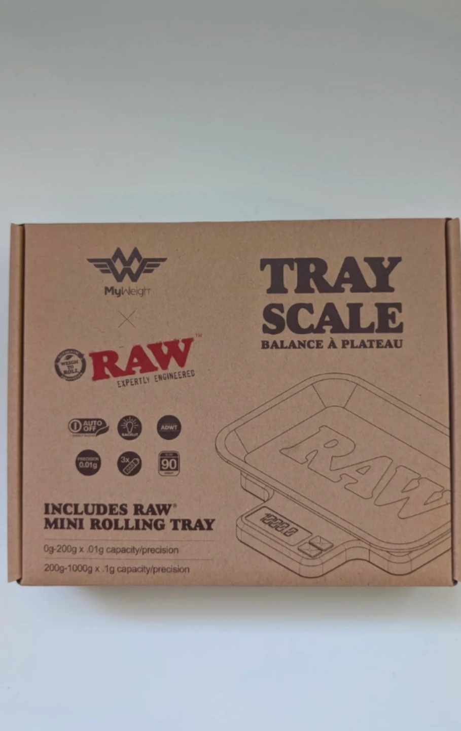 SCALE / COLLECTABLE - My Weigh x RAW 2000g scale - photo 3