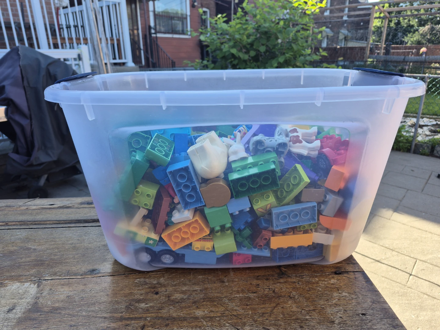 Assorted Duplo Building Blocks