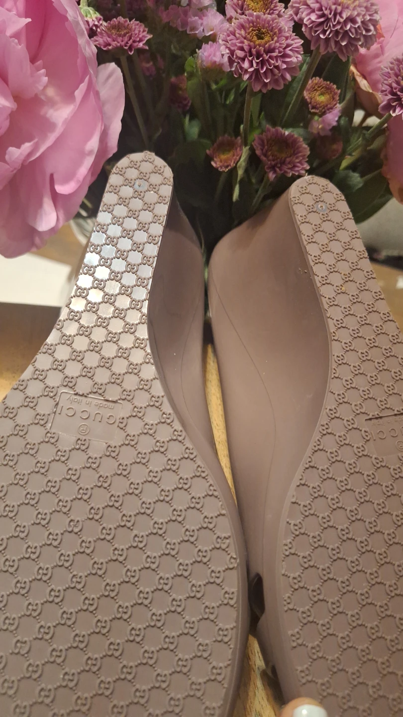 Real Gucci Jelly Wedges - photo 3