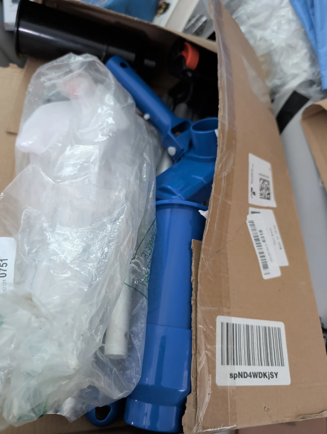 Blue Handle Cleaning Tool Pool Brush