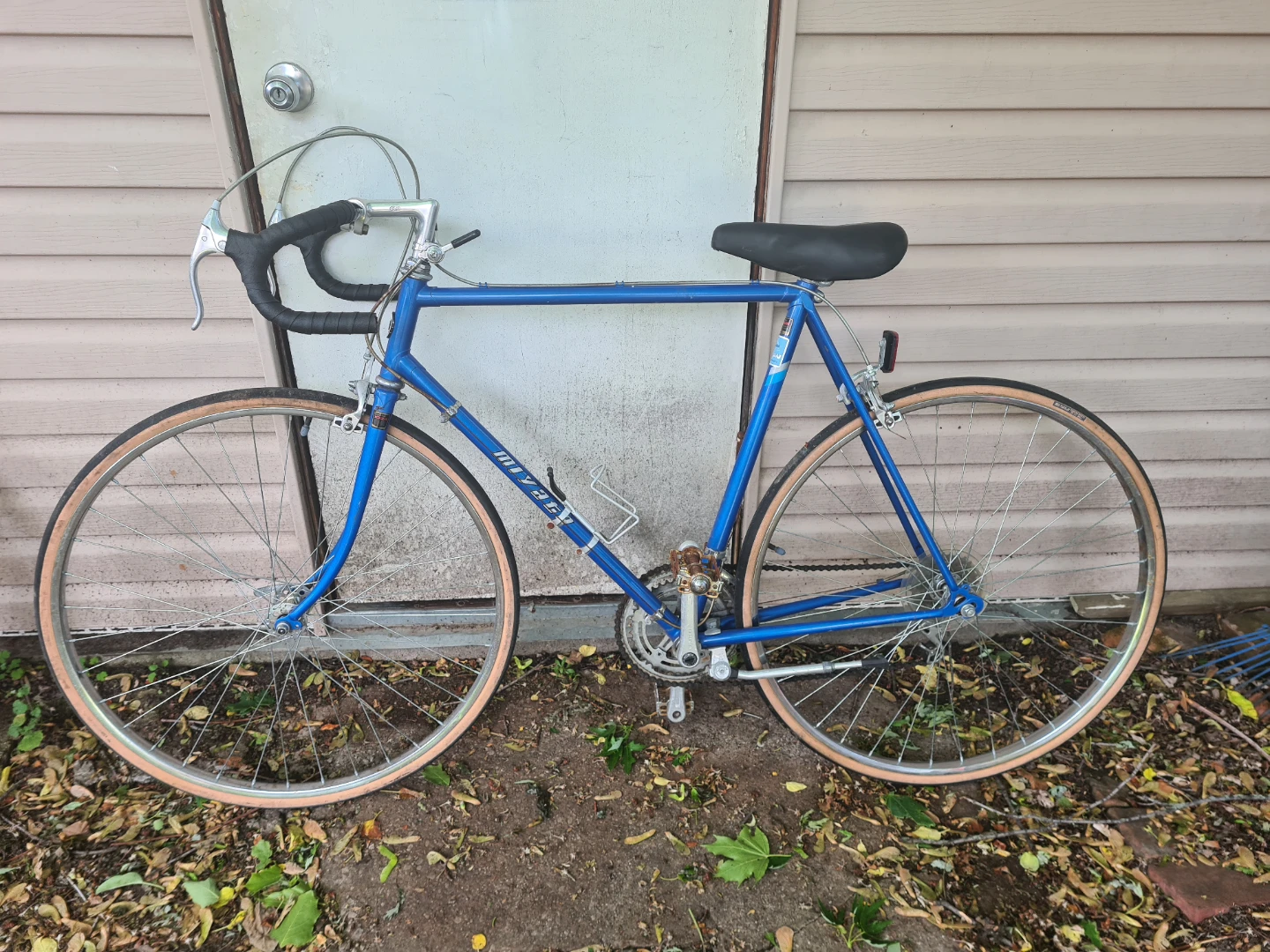 Blue Miyata Road Bike