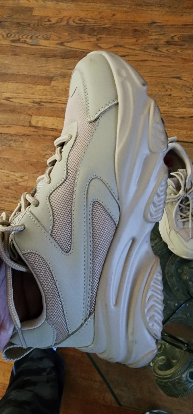 Steve Madden size 6 Tan Chunky Sole Fashion Sneakers - photo 2