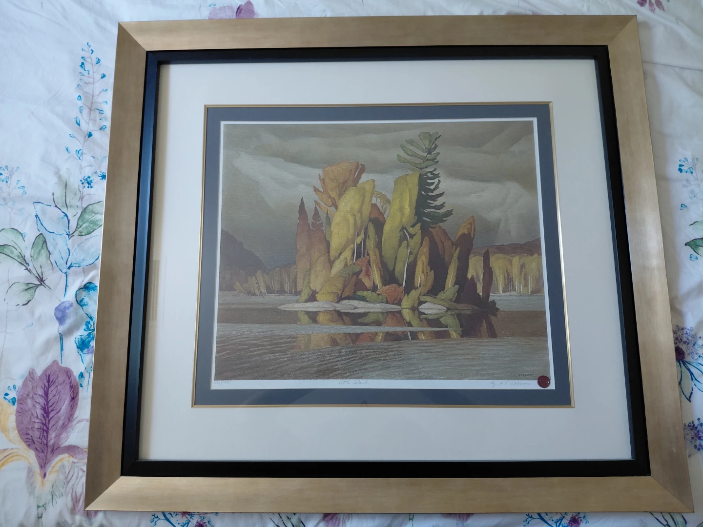 A.J. Casson "Little Island" Framed Print