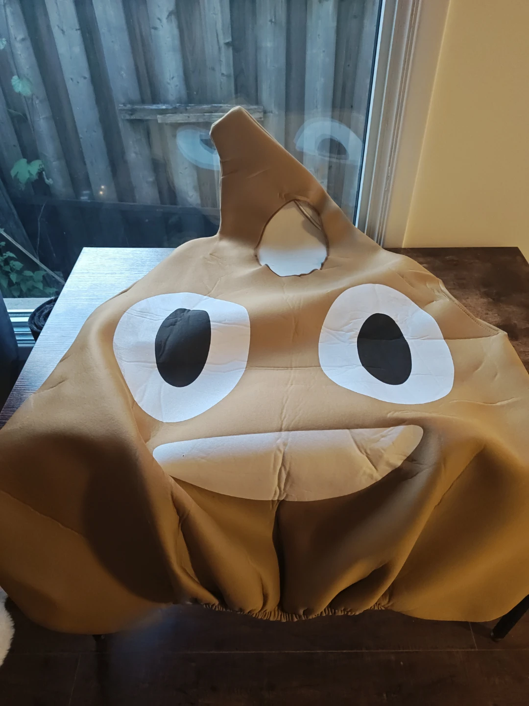 Set of 3 cutout costumes, 2x Kirby's and 1x poop emoji - photo 3