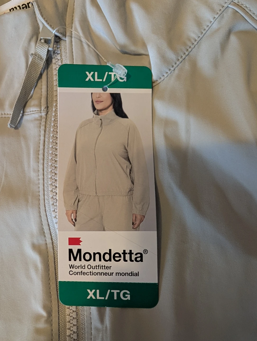 NWT - Mondetta Women's Active Full-Zip Jacket Size XL - photo 3