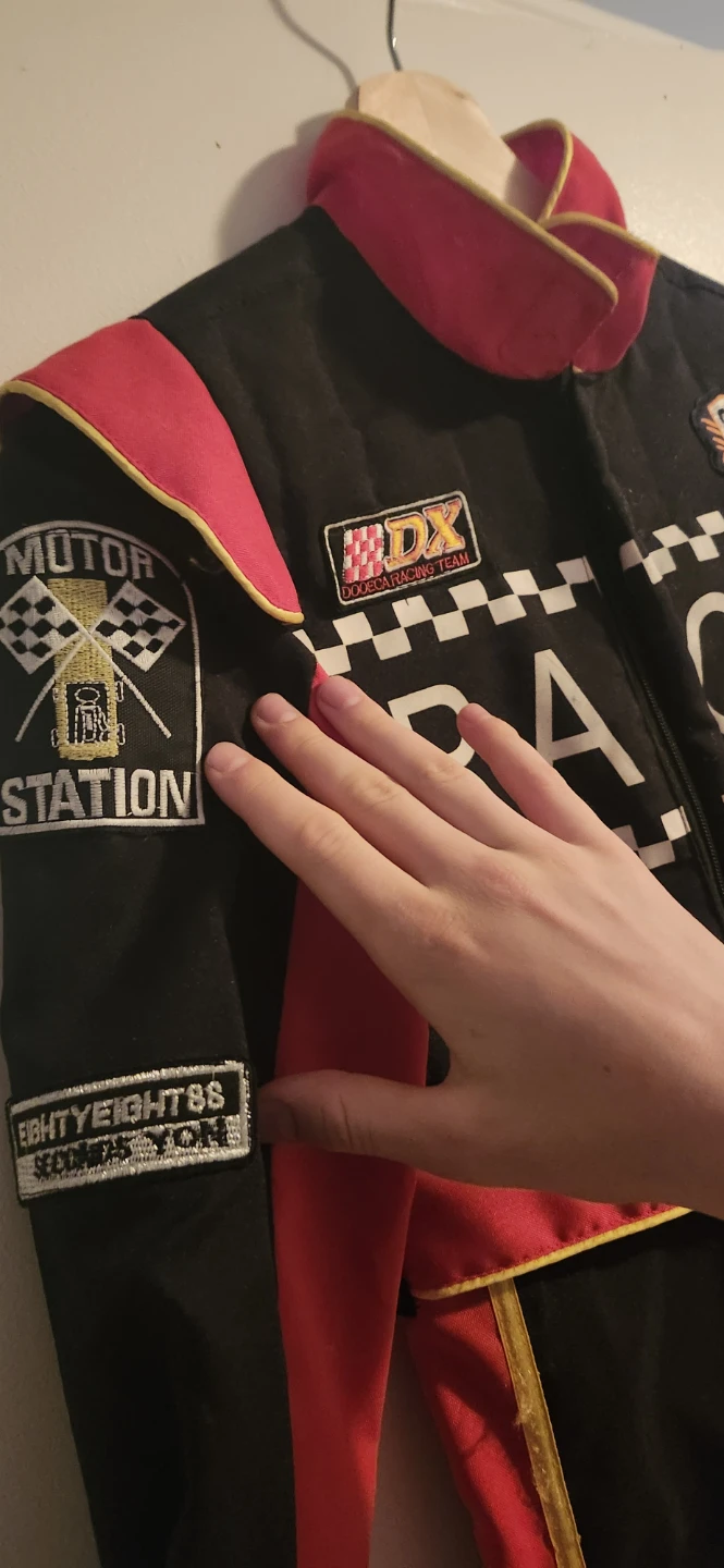 Kids Race Car Driver Costume Jumpsuit - photo 4