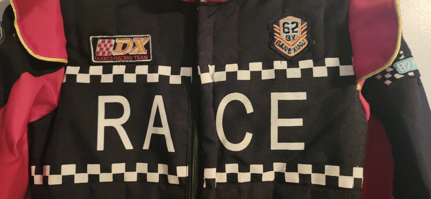 Kids Race Car Driver Costume Jumpsuit - photo 5